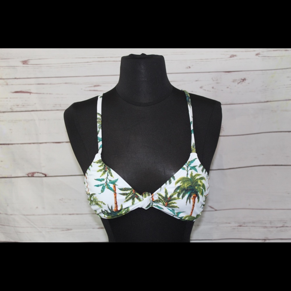 Knot Front Triangle Bikini Top - Xhilaration